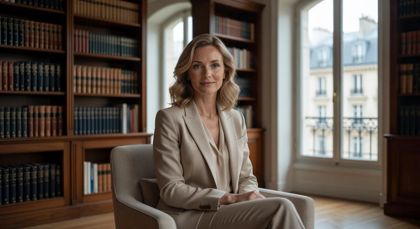 Sophie Vasseur, psychologue clinicienne à Paris, dans son cabinet (portrait éditorial)